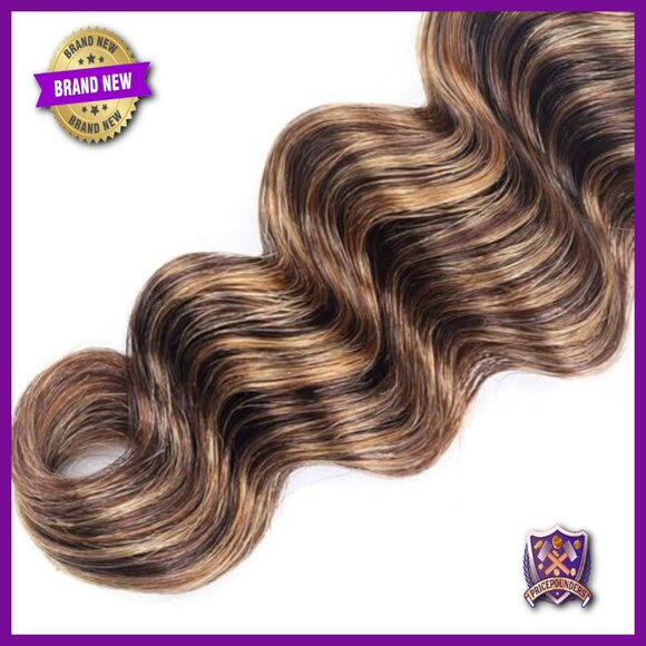 Virgin Remy Human Hair Extensions 16 18 20 Inch Deep Wave Bundles